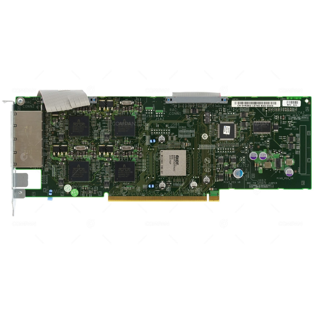 YR352 DELL QUAD PORT 1GB RJ-45 NETWORK CARD FOR DELL POWEREDGE R900
